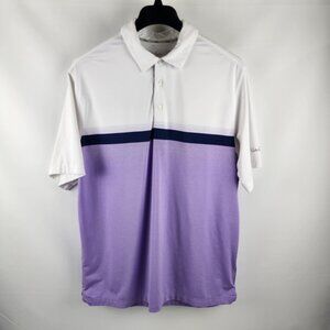 Walter Hagen Mens XL Multi Colorblock II Golf Polo S/S